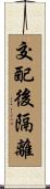 交配後隔離 Scroll