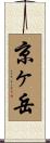 京ヶ岳 Scroll