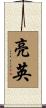 亮英 Scroll