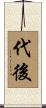 代後 Scroll