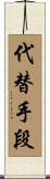 代替手段 Scroll
