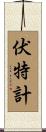 伏特計 Scroll