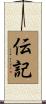 伝記 Scroll