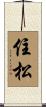 住松 Scroll