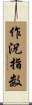 作況指数 Scroll