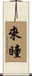 來瞳 Scroll