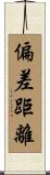 偏差距離 Scroll