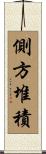 側方堆積 Scroll