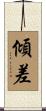 傾差 Scroll