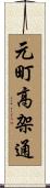元町高架通 Scroll