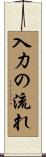 入力の流れ Scroll