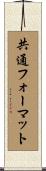共通フォーマット Scroll