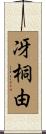 冴桐由 Scroll