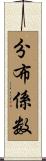 分布係数 Scroll