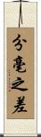 分毫之差 Scroll