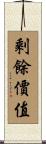 剩餘價值 Scroll