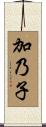 加乃子 Scroll