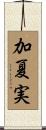 加夏実 Scroll