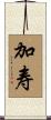 加寿 Scroll