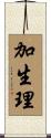 加生理 Scroll