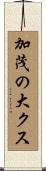 加茂の大クス Scroll