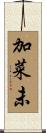 加菜未 Scroll