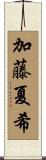 加藤夏希 Scroll