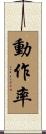 動作率 Scroll