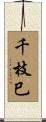 千枝巳 Scroll