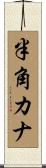 半角カナ Scroll