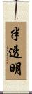 半透明 Scroll
