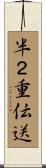 半２重伝送 Scroll