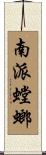 Southern Praying Mantis Scroll