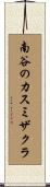 南谷のカスミザクラ Scroll