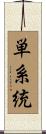 単系統 Scroll
