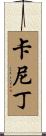 卡尼丁 Scroll
