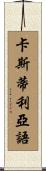 卡斯蒂利亞語 Scroll