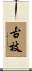 古枝 Scroll