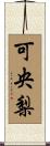 可央梨 Scroll