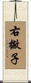 右撇子 Scroll