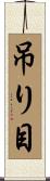 吊り目 Scroll