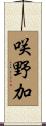 咲野加 Scroll