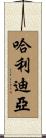 哈利迪亞 Scroll