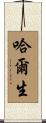 哈爾生 Scroll