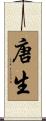 唐生 Scroll