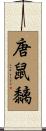 唐鼠黐 Scroll