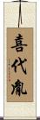 喜代胤 Scroll
