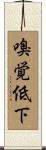 嗅覚低下 Scroll