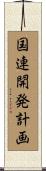 国連開発計画 Scroll
