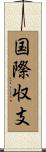 国際収支 Scroll